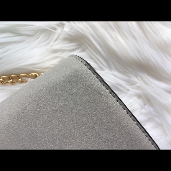 Gray and Gold Crossbody Handbag Purse - Picture 5 of 7